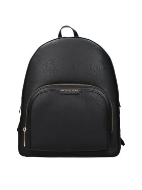 Michael Kors Michael Kors Plecak Black Leather Backpack Czarny