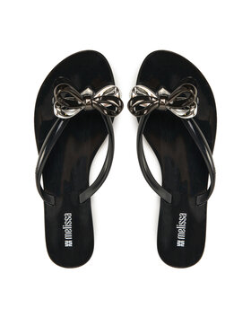 Melissa Melissa Šlepetės per pirštą Melissa Harmonic Chrome X Ad 35997 Juoda