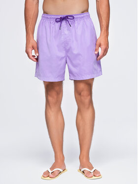 Ombre Ombre Szorty kąpielowe OM-SRSS-0216 Fioletowy Regular Fit