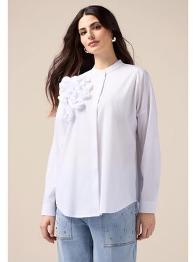 Oltre Oltre Camicia 5183J000731N011 Bianco Over Fit