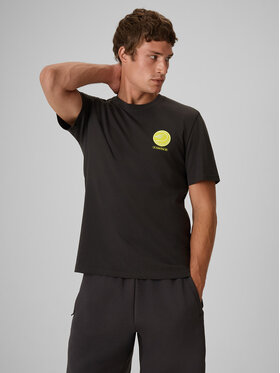 4F 4F T-Shirt SETPOINT Szary ciemny Regular Fit