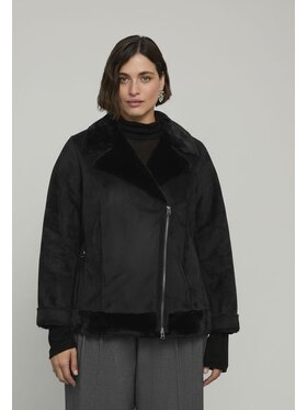 Fiorella Rubino Fiorella Rubino Cappotto invernale F014T001443N033 Nero Regular Fit