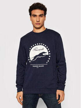 Trussardi Džemperis 52F00193 Tamsiai mėlyna Regular Fit