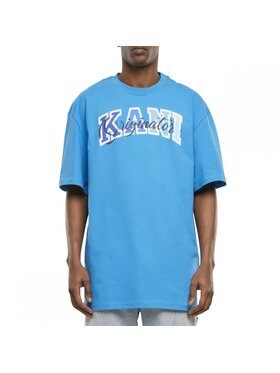 Karl Kani Karl Kani Tričko SERIF ORIGINATOR TEE Modrá Regular Fit