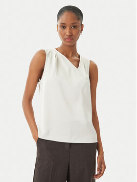Calvin Klein Calvin Klein Bluză LV044F144G Alb Regular Fit
