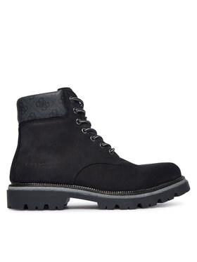 Guess Guess Schnürschuhe FMFSIR LEA10 Schwarz