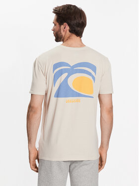 Quiksilver Quiksilver T-shirt Arts In Palm EQYZT07249 Bež Regular Fit
