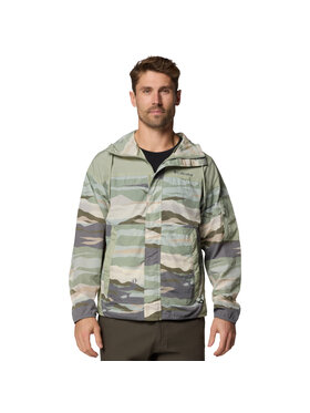 Columbia Columbia Giacca di transizione Columbia Challenger II Novelty Windbreaker Jacket Verde Regular Fit