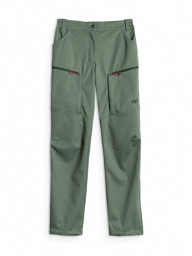 4F 4F Spodnie outdoor TREKKING Khaki Regular Fit