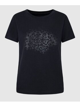 Pepe Jeans Pepe Jeans T-Shirt Kim Černá Slim Fit