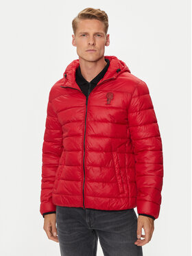 KARL LAGERFELD KARL LAGERFELD Prechodná bunda Blouson 505090 543590 Červená Regular Fit