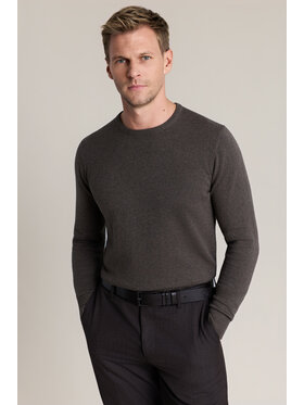 Lancerto Lancerto Sweter Christopher SW073226000032 Brązowy Regular Fit