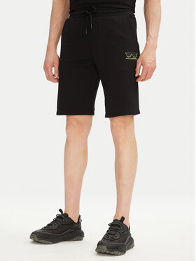KARL LAGERFELD KARL LAGERFELD Sportovní kraťasy 705400 552917 Černá Regular Fit