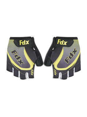 FDX FDX Rękawiczki Męskie Speed Race Gel Foam Gloves 1010_01 Czarny