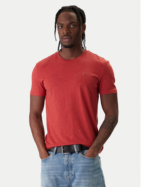 Tommy Jeans Tommy Jeans T-Shirt Jaspe DM0DM20363 Červená Slim Fit
