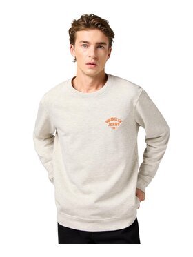 Wrangler Wrangler Bluza 112364090 Beżowy Regular Fit
