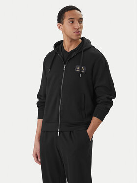 Armani Exchange Armani Exchange Majica dugih rukava XM001770 AF19936 UC001 Crna Regular Fit