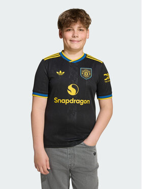 adidas adidas Koszulka techniczna Manchester United 25/26 Third Jersey Czarny Regular Fit