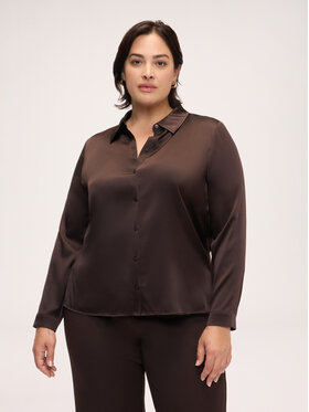 Fiorella Rubino Fiorella Rubino Camicia 5032T001544N022 Marrone Regular Fit