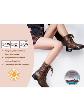 Bama Bama Lucido per scarpe B27F Marrone
