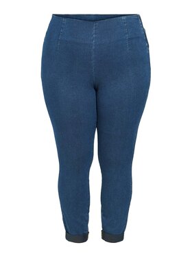 Evoked Vila Vila Jeans hlače 14082438 Modra Jegging Fit