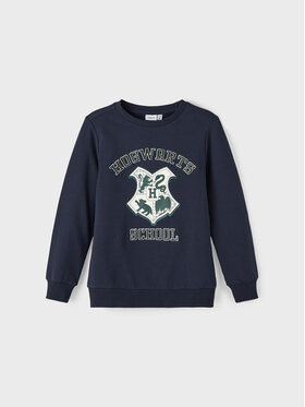 NAME IT NAME IT Bluza HARRY POTTER 13210593 Granatowy Regular Fit