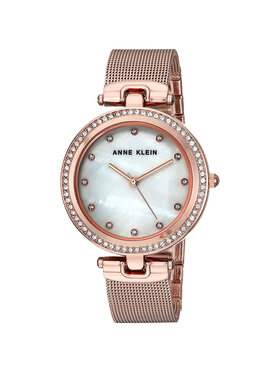 Anne Klein Anne Klein Zegarek AK-2972MPRG Różowe złoto