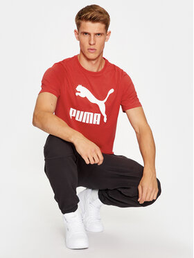 Puma Majica Classics Logo 530088 Rdeča Regular Fit