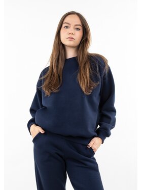 DKaren Sport DKaren Sport Bluza BRehema Granatowy Classic Fit