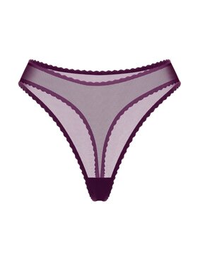 Merci Lingerie Merci Lingerie Stringi EPRТ3LC03 Bordowy