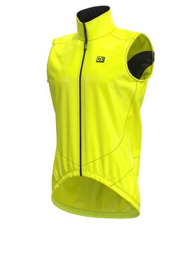 Alé Cycling Alé Cycling Kamizelka Guscio Light Pack Żółty Fitted Fit