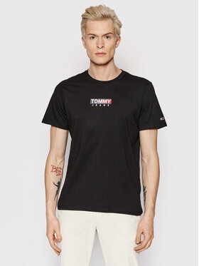 Tommy Jeans Tommy Jeans T-shirt Tjm Entry Print DM0DM11601 Nero Regular Fit