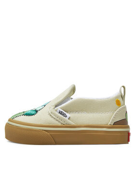 Vans Tenis Superge Slip-On V Cactus VN000CPSGRN1 Zelena