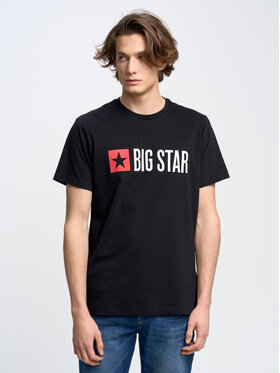 BIG STAR BIG STAR T-Shirt quado_906 Czarny Basic Fit