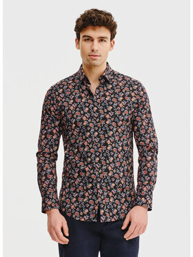 Pako Lorente Pako Lorente Koszula P25SF-1X-002 Czarny Slim Fit