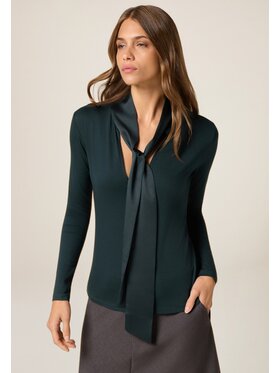 Oltre Oltre T-shirt G072J004528N035 Verde Slim Fit