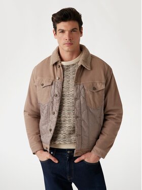 Guess Guess Kurtka przejściowa 172909 Beżowy Classic Fit