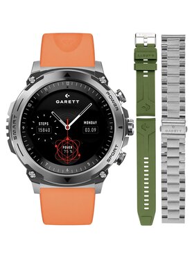 Garett Garett Zegarek 5904238486863-PAY-ORANGE Pomarańczowy