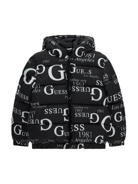 Guess Guess Zimska jakna H6BL05 W4160 Črna Oversize