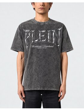 PHILIPP PLEIN PHILIPP PLEIN Tričko 32087 Čierna Regular Fit