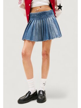 Tommy Jeans Tommy Jeans Minigonna TOMMY GIRL PLEATED D Blu Girl Fit