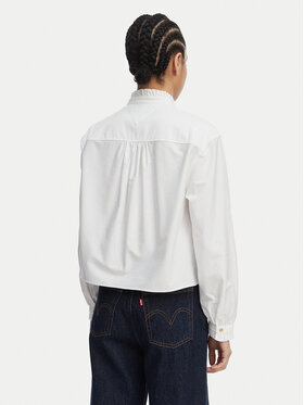 Tommy Hilfiger Tommy Hilfiger Πουκάμισο Oxford WW0WW48914 Λευκό Boxy Fit