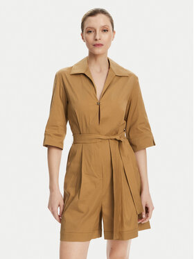 Max Mara Beachwear Max Mara Beachwear Kezeslábas Canard 2516241019 Barna Regular Fit