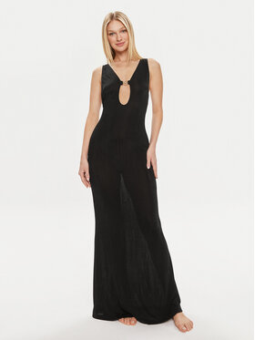 Guess Guess Sukienka wieczorowa O4GK00 KBEM0 Czarny Regular Fit