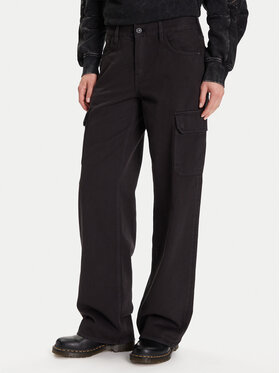 G-Star Raw G-Star Raw Hlače Judee D24673-E078 Crna Relaxed Fit