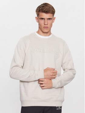 Columbia Columbia Džemperis M Logo Fleece Crew Ruda Regular Fit