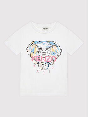 Kenzo Kids Kenzo Kids T-Shirt K15479 Biały Regular Fit