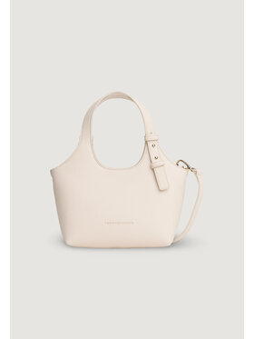 Tommy Hilfiger Tommy Hilfiger Borsetta TH LOGO MINI TOTE Bianco