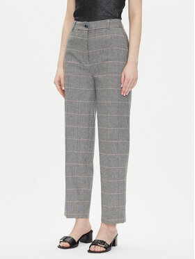Pepe Jeans Штани з тканини PL211799 Сірий Straight Fit