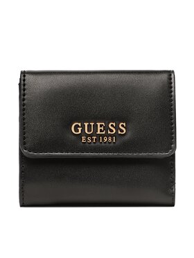 Guess Guess Малък дамски портфейл Laurel (VB) Slg SWVB85 00440 Черен
